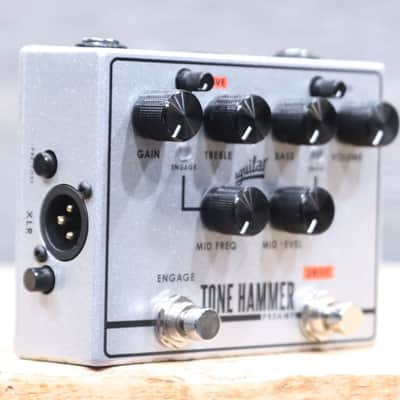 Aguilar Tone Hammer Preamp V2 Bass Preamp/DI Drive Circuit Effect Pedal w/Box image 3