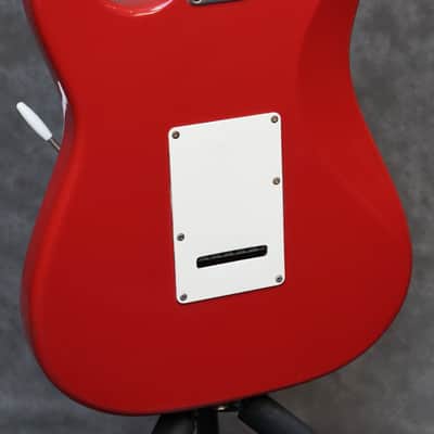 Fender  Squier Stratocaster 1994 - Fullerton Red Finish with Pro Setup image 3