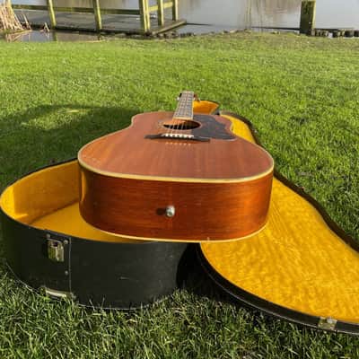 1956 Gibson Country Western with its original case image 9