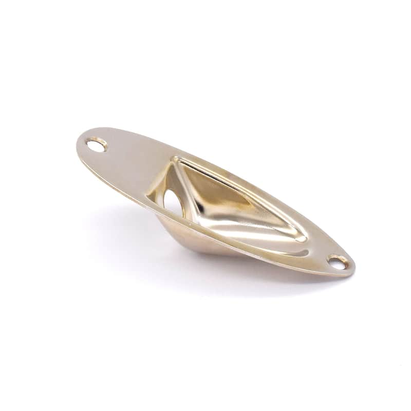 KD By AxLabs Jack Plate for Strat®-Style Guitars - Nickel image 1