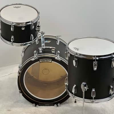 Ludwig 18/12/14" VIDEO Vintage 70's Jazzette Drum Set - Black Panther image 5
