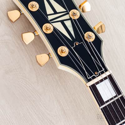 1990 Greco Mint Collection EGC-600LH Custom Left-Handed Alpine White, Japan Fujigen image 4