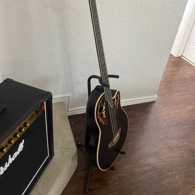 Ovation B5768 Elite Bass 1995 - 1997 - Black image 4