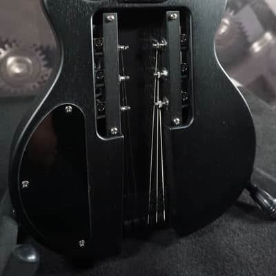 Traveler Guitar EG-1 MOD-X Travel Electric Guitar Satin Black w/ Gig Bag image 11