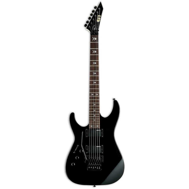 ESP LTD KH-202 LH Kirk Hammett Black Left-Handed Electric Guitar B-Stock image 1