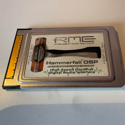 RME Hammerfall DSP High Speed CardBus digital audio interface + cable image 3