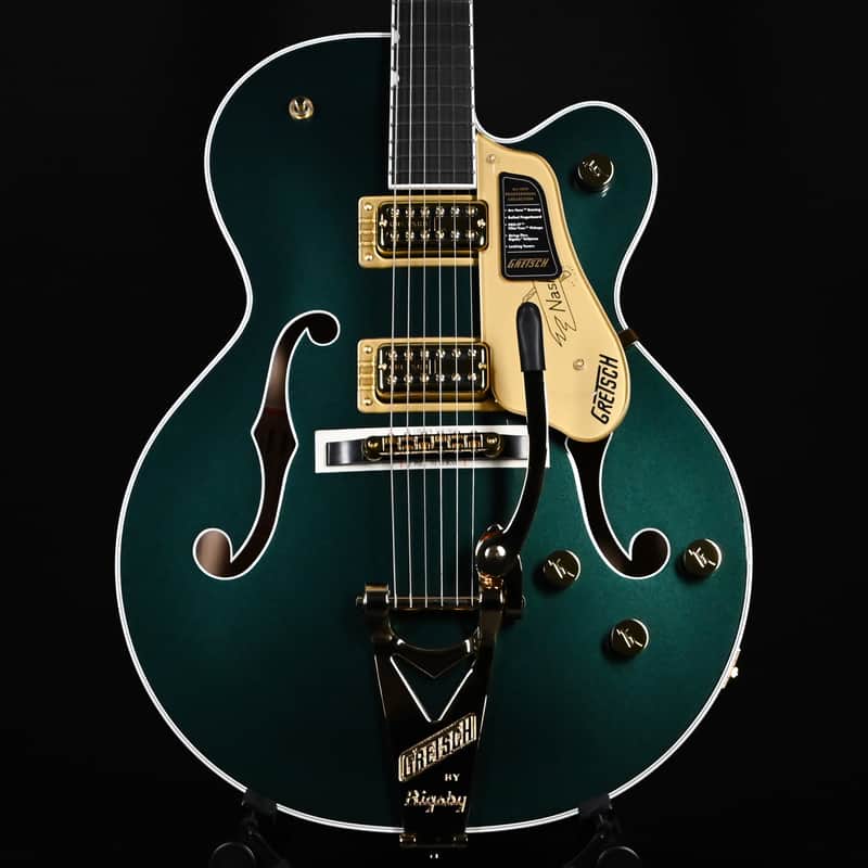 Gretsch Professional Nashville HolloBody w/ String-Thru Bigsby- Cadillac Green w/ Gold Hardware 2025 (JT25113894) image 1