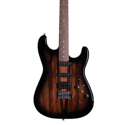 Washburn SE3SEN | Sonomaster Elite Electric Guitar, Striped Ebony. New with Full Warranty!