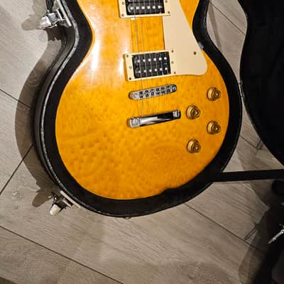 Epiphone Les Paul 1994 - yellow birds eye image 2