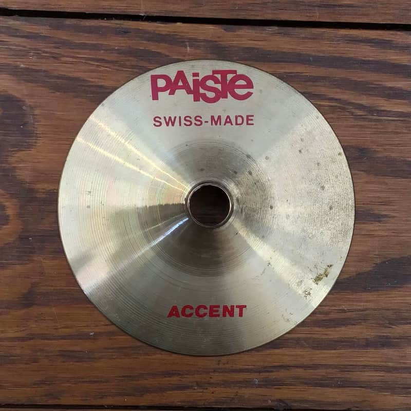 USED Paiste 2002 4" Accent Cymbal image 1