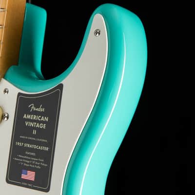 Fender American Vintage II '57 Stratocaster Sea Foam Green image 8