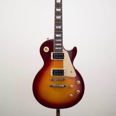 2025 Epiphone Inspired by Gibson Custom 1959 Les Paul Standard - in Deep Cherry Sunburst image 9