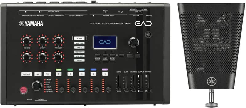 Yamaha EAD50 Advanced Electronic Acoustic Drum Module Stereo Condenser Microphone/Trigger image 1