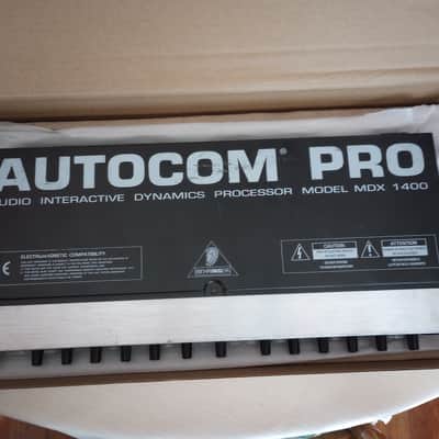 Behringer Autocom Pro MDX1400 Compressor / Limiter 2000s - Black / Silver image 1