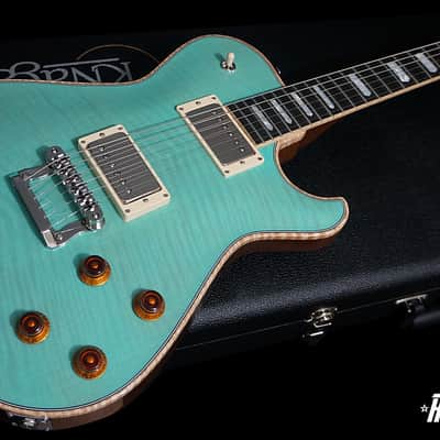 Knaggs Guitars T1 Kenai in Trans Seafoam Green w/ Bare Knuckle Mule Humbuckers image 2