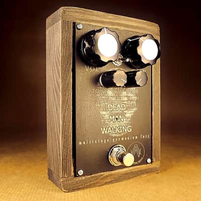 Dead Man Walking - multistage germanium fuzz in unique black finish image 1