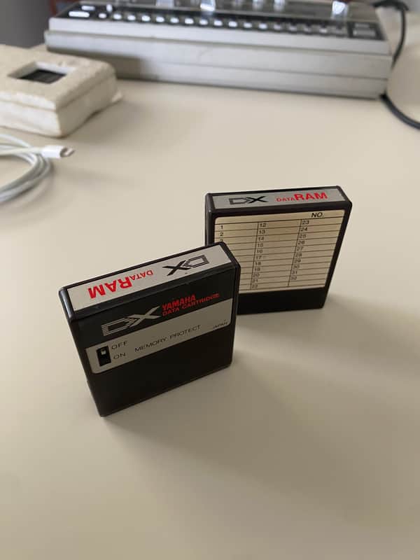 Yamaha DX7 Data RAM Cartridge