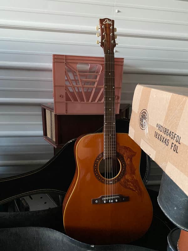 1970 Eko Ranger 6 Six String Acoustic Guitar image 1