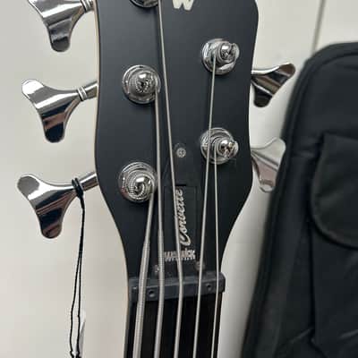 Warwick RockBass Corvette Basic 5-String Fretless Bass - Nirvana Black Transparent Satin image 3