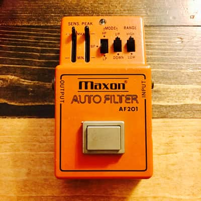 ギター Maxon auto filter AF201 MAXON AF201 Auto Filter Made in Japan Vintage Guitar Effect Pedal