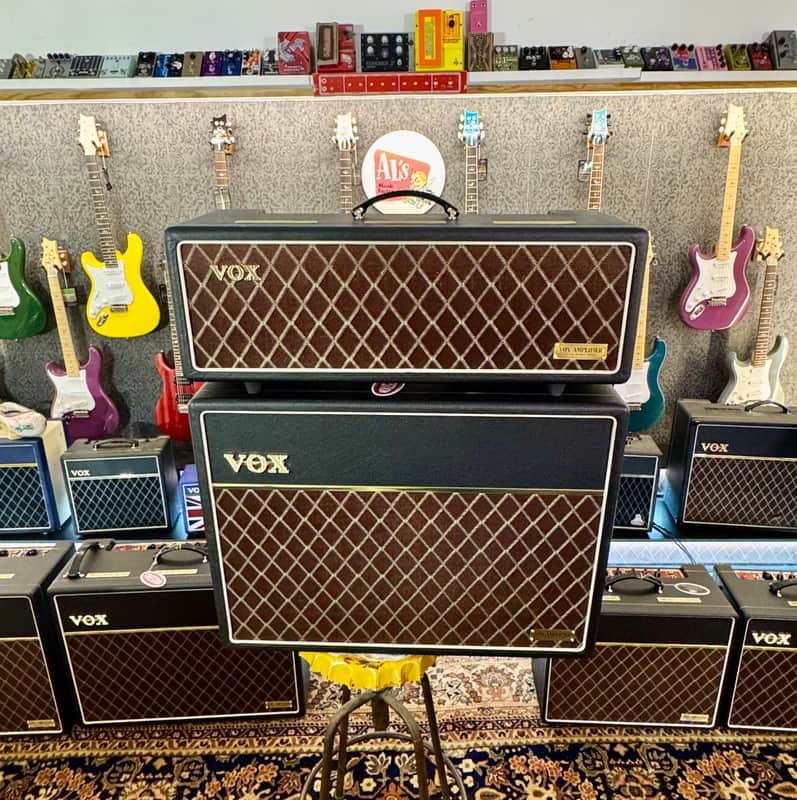 Vox AC30 HWRH Head & 212HW 2x12” Alnico Blue Stack image 1