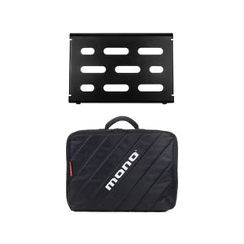 MONO PEDALBOARD SMALL BLACK + CLUB 2.0 ACCESSORY CASE -PB-S-BLK-BDL *Free Shipping in the USA* image 1