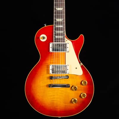 Gibson Custom Shop 1958 Les Paul Standard Reissue Washed Cherry Sunburst (267) image 3
