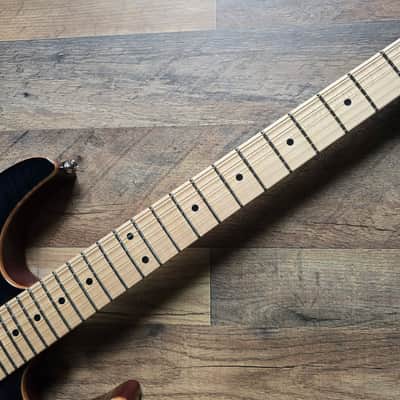 Suhr Modern Pro M6 - Faded Trans Whale Blue Burst image 11