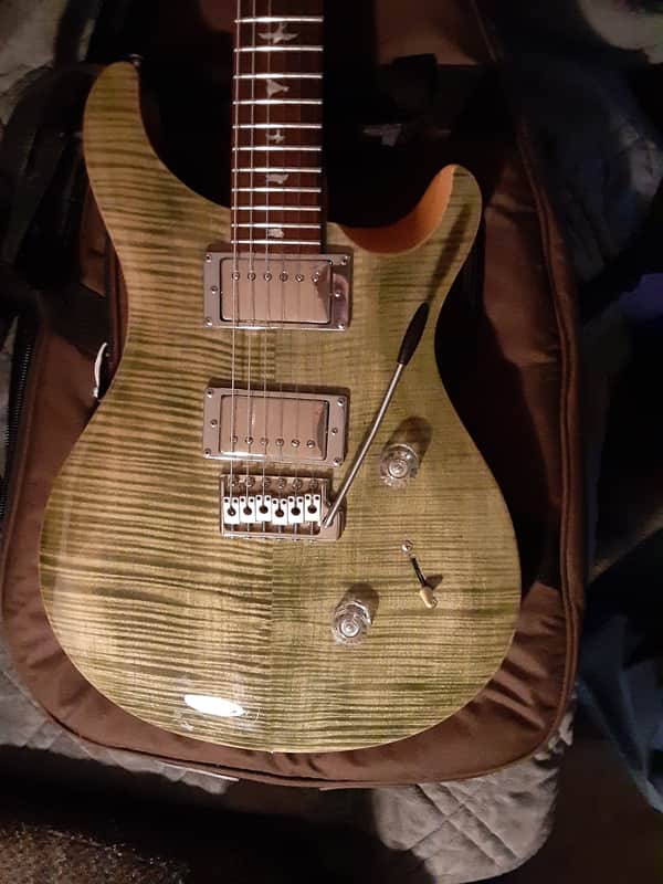 PRS  SE Custom 24 with PRS locking tuners and PRS pickuop covers image 1