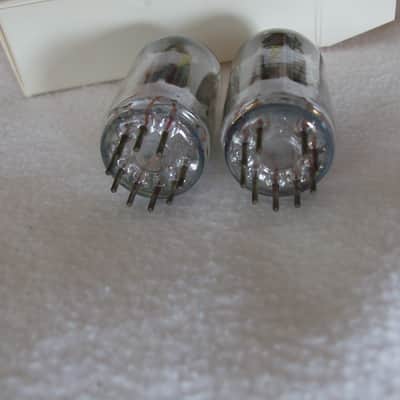 2 X NOS 1970s Tungsram ECC83 ( Platinum Matched Pair ) - Extremely strong emission! Same date codes! image 4