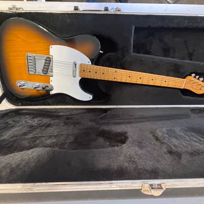 Fender Telecaster 2 color sunburst TL52-55 1989-1991 - Sunburst image 2