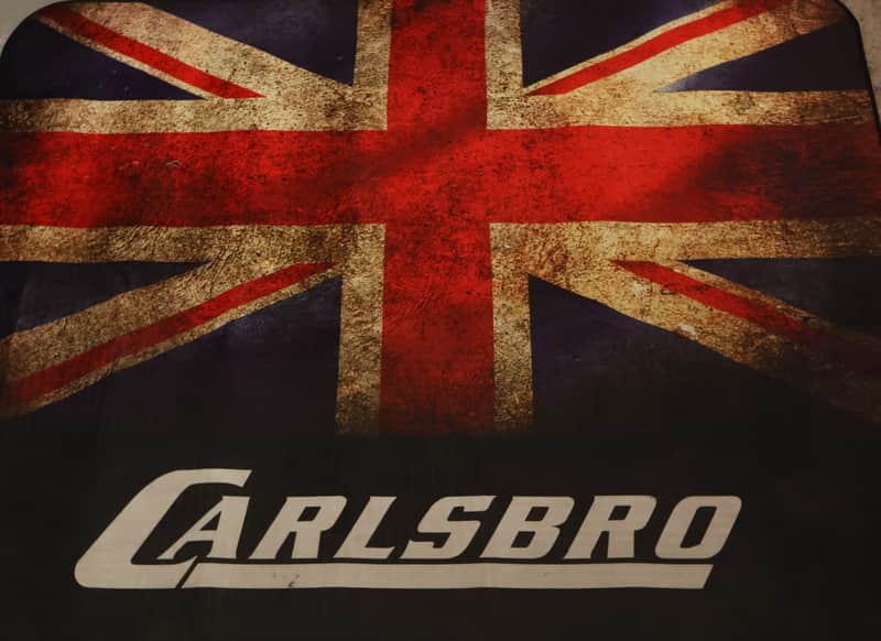 Carlsbro Union Jack Drum Mat with Carry Bag image 1