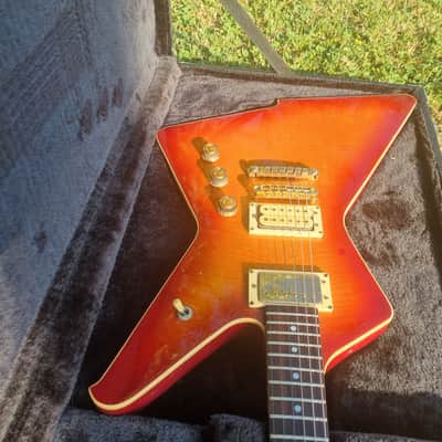 Ibanez DT400 Destroyer with Dot Inlays 1981 - Cherry Sunburst image 15