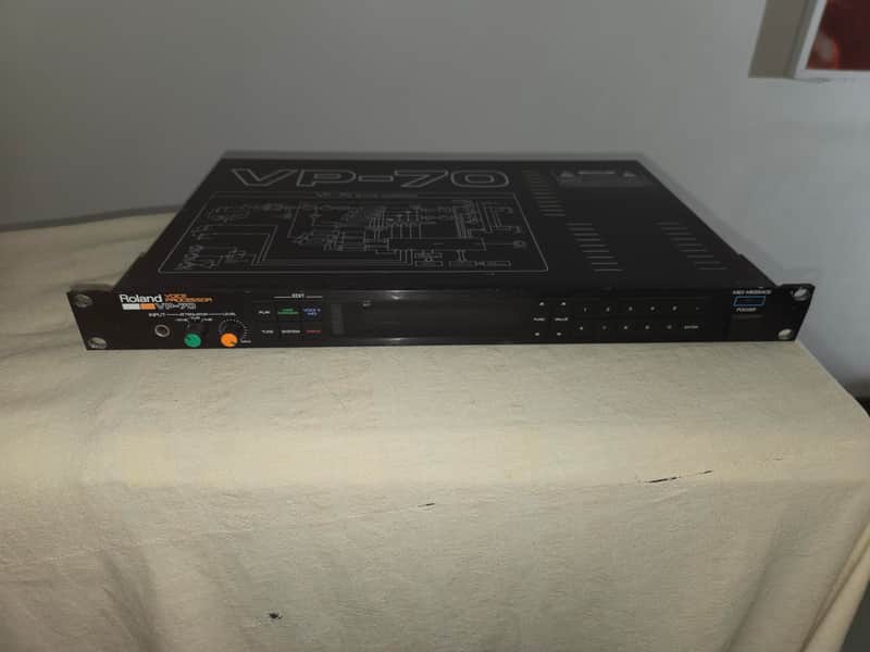 Roland VP 70 Voice Processor Vocoder Harmonizer Vocal Effect Unit image 1
