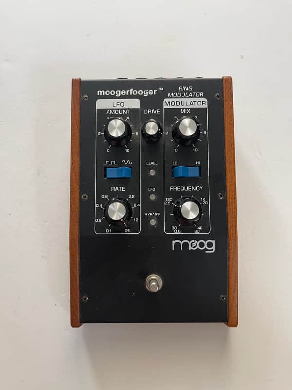 Moog Moogerfooger MF-102 Ring Modulator Mod Guitar Effect Pedal + Power Supply image 1