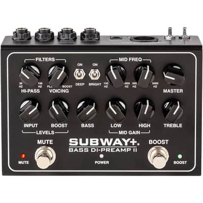 Mesa Boogie Subway+ Bass DI-Preamp II Pedal image 1