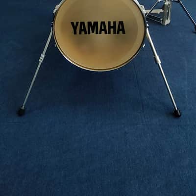 Yamaha - Hipgig MKI – Yellow Drum Kit – Vintage Rare Compact Drum Set - Inc. Cases image 3