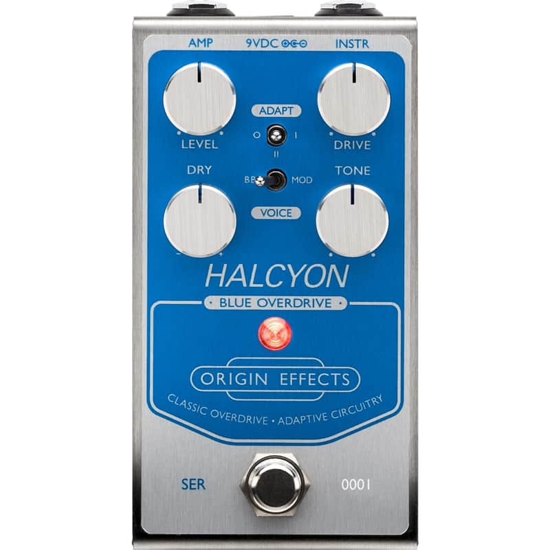 Origin Effects Halcyon Blue Overdrive Pedal image 1