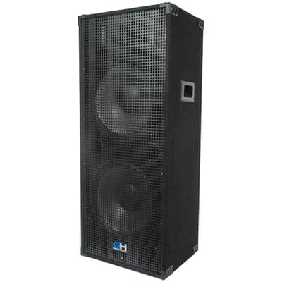 Seismic Audio GH215L - Passive Dual 15 Inch 2-Way PA/DJ Loudspeaker Cabinet - 1450 Watt Full Range PA/DJ Band Live Sound Speaker image 3