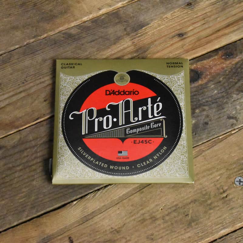 D'Addario EJ45C Silver Plated/Nylon Classical Strings Normal Tension 28-44 image 1