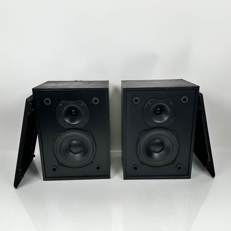 Vintage Klipsch KG.5 Speakers Black Bookshelf Pair image 1
