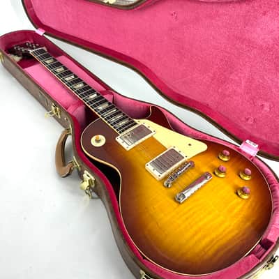2021 Gibson Les Paul Custom Shop 60th Anniversary 1960 Reissue V2 - R0 - Tomato Soup Burst image 1