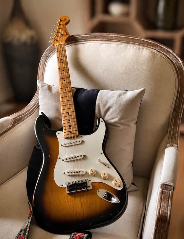 Original 1957 Fender Stratocaster Amazing Specs “Brownie” 6.85lb Tone Monster - Very Good