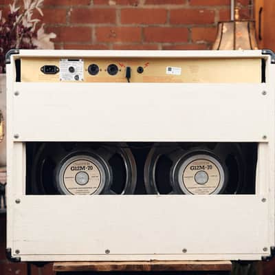 Marshall JCM 800 4104 50 Watt Lead 2x12 Combo Amp - White Tolex! image 11