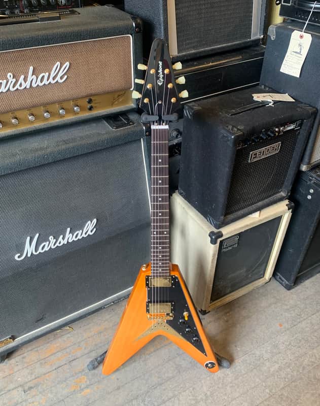 Epiphone Limited Edition Korina Flying V (2017 - 2019) | Reverb Canada