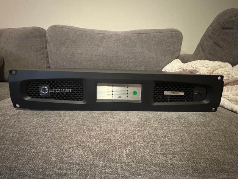 Crown DCi 2|300 2-Channel DriveCore Install Power Amplifier image 1