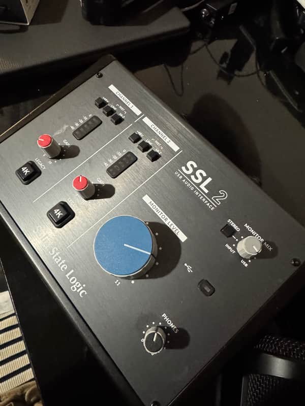 Solid State Logic SSL2 MKII USB Audio Interface 2024 - Present - Black image 1