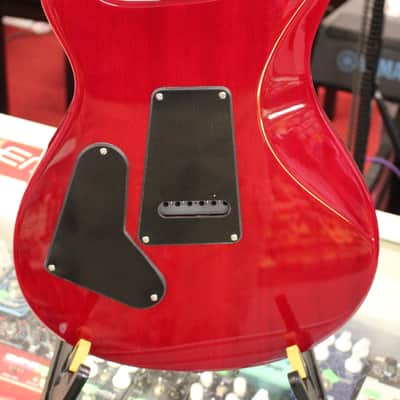 PRS SE Custom 24-08 Electric Guitar Charcoal Cherry Burst w/Gigbag 7lbs 8oz image 5