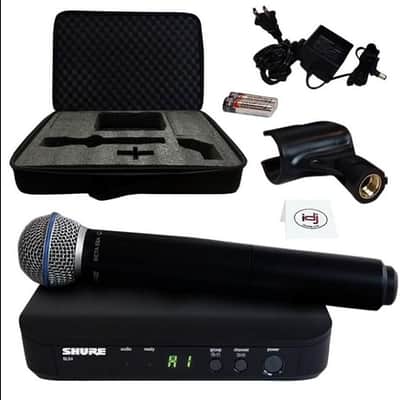 Shure BLX24/B58-J11 Wireless Vocal System with Beta 58A. J11 Band image 2