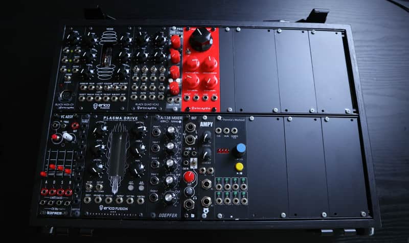 Modular Synth Eurorack + Case image 1